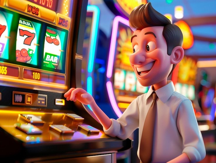 Pengguna membaca syarat bonus harian